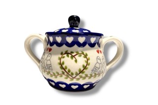  Bunzlau Suikerpot groot Millena